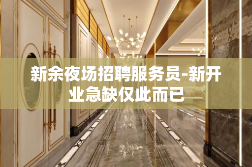 新余夜场招聘服务员-新开业急缺仅此而已
