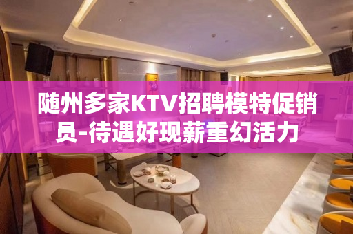 随州多家KTV招聘模特促销员-待遇好现薪重幻活力