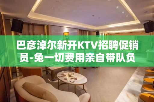 巴彦淖尔新开KTV招聘促销员-兔一切费用亲自带队负责靠谱