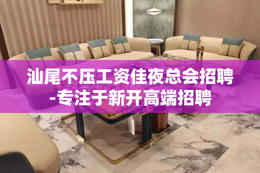 汕尾不压工资佳夜总会招聘-专注于新开高端招聘