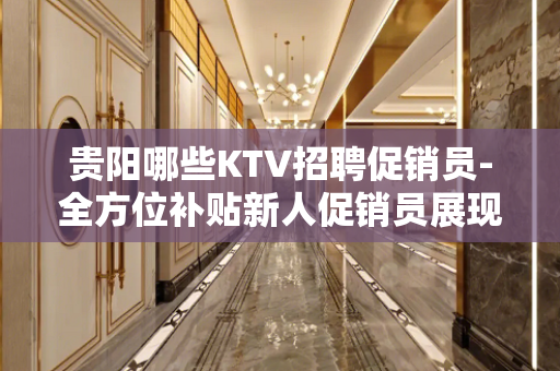 贵阳哪些KTV招聘促销员-全方位补贴新人促销员展现本人