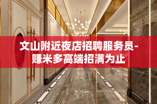 文山附近夜店招聘服务员-赚米多高端招满为止