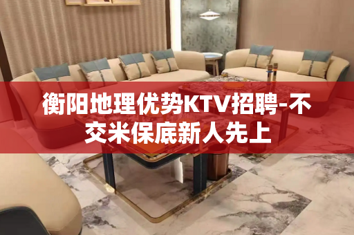 衡阳地理优势KTV招聘-不交米保底新人先上