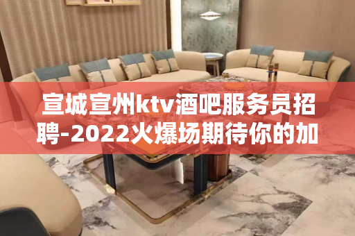 宣城宣州ktv酒吧服务员招聘-2022火爆场期待你的加入