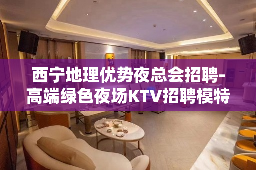 西宁地理优势夜总会招聘-高端绿色夜场KTV招聘模特