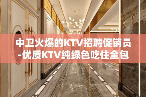 中卫火爆的KTV招聘促销员-优质KTV纯绿色吃住全包