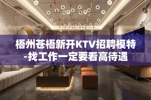 梧州苍梧新开KTV招聘模特-找工作一定要看高待遇