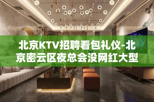 北京KTV招聘看包礼仪-北京密云区夜总会没网红大型公司直招