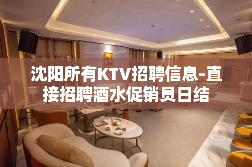 沈阳所有KTV招聘信息-直接招聘酒水促销员日结