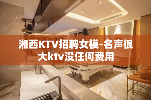 湘西KTV招聘女模-名声很大ktv没任何费用