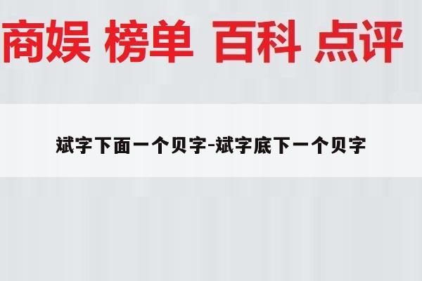 斌字下面一个贝字-斌字底下一个贝字